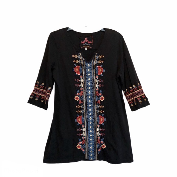 Johnny Was Tops - Johnny Was Los Angeles Camdyn tunic. SZ M